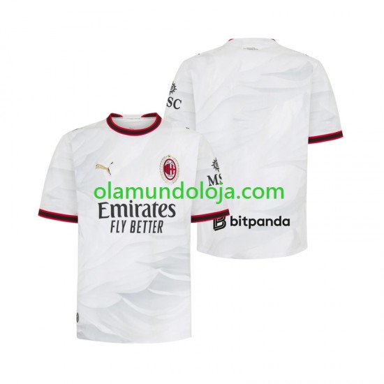 Camisola AC Milan Homem Equipamento Segundo 2026-2027 Manga Curta